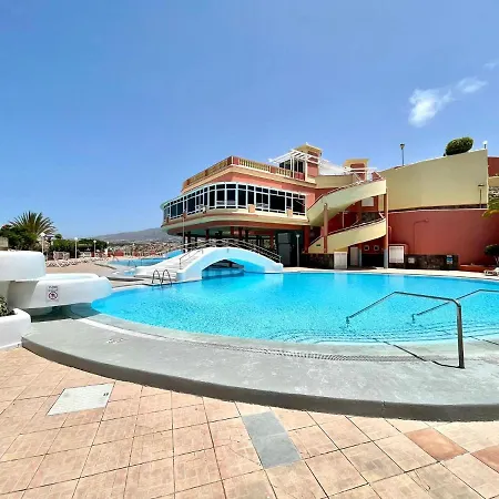 Oceano Y Sol, Bonito Apartamento En Tenerife Sur Con Wifi Gratis En Zonas Comunes, Playa Lägenhet *