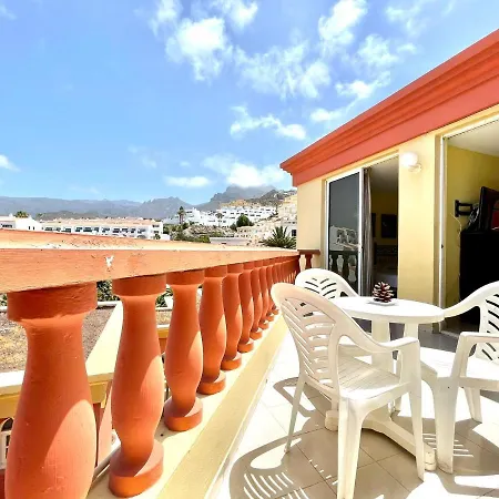 Oceano Y Sol, Bonito Apartamento En Tenerife Sur Con Wifi Gratis En Zonas Comunes, Playa Lägenhet