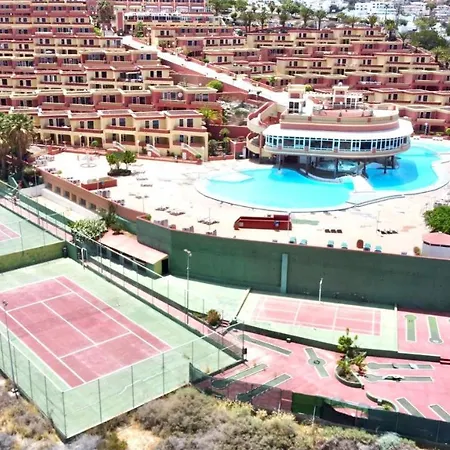 Oceano Y Sol, Bonito Apartamento En Tenerife Sur Con Wifi Gratis En Zonas Comunes, Playa Lägenhet